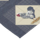 Nappe Denim de coq de Wyandotte lacé par argent (Angle)