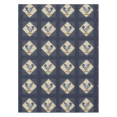 Nappe Denim de coq de Wyandotte lacé par argent (Devant)