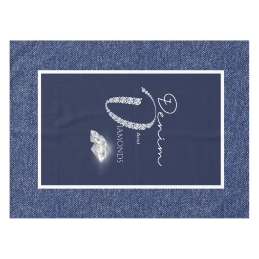 Nappe Denim & diamants (Devant (Horizontal))