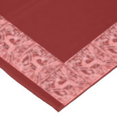 Nappe Dentelle de rennes de Noël 60" x 84" (Angle)