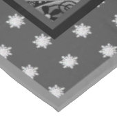 Nappe Dentelle en céramique noir & flocon de neige (Angle)