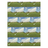 Nappe Des Boules De Golf Bordées Au Drapeau, (Devant)