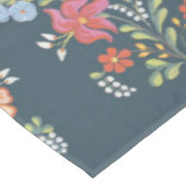 Nappe Des fleurs hongroises colorées (Angle)