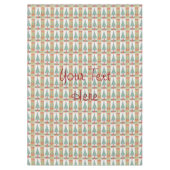 Nappe des fourrures aux arcs rouges des cloches d'or pou (Devant)