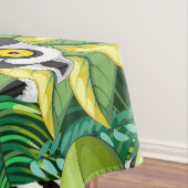 Nappe Des lémuriens de Madagascar dans la jungle exotiqu (In Situ)