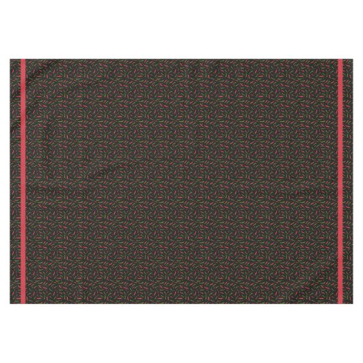 Nappe Des piments rouges et verts sur la nourriture mexi (Devant (Horizontal))