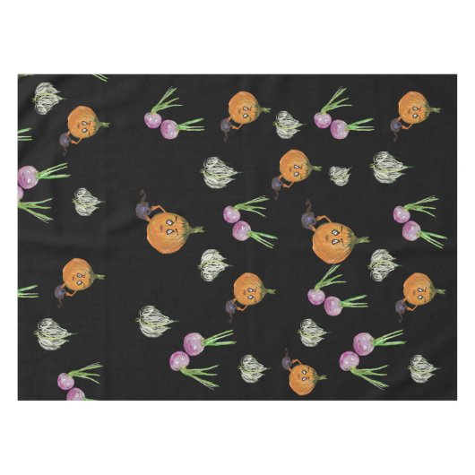 Nappe Des radis mignons, des oignons et de l'ail. (Devant (Horizontal))