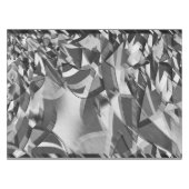 Nappe Des rayures grises sur une image noire et percée (Devant (Horizontal))
