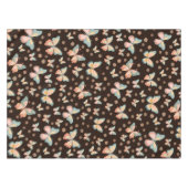 Nappe Des rêves bohèmes de papillons et de fleurs sur. (Devant (Horizontal))