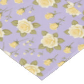 Nappe Des Roses Jaunes Et Blanches Fantaisistes Minuscul (Angle)