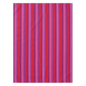 Nappe Design à rayures verticales rose violet rouge   (Devant)