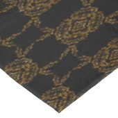 Nappe Design abstrait florissant d'or (Angle)