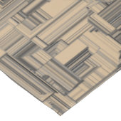 Nappe Design Art déco noir et tano (Angle)