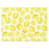 Nappe Design citrons aquarelle (Devant (Horizontal))