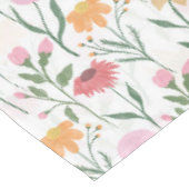 Nappe Design couleur Fleur sauvage aquarelle (Angle)
