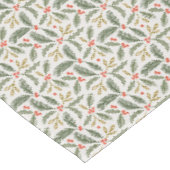 Nappe Design de Christmas Greens, Holly et Pine (Angle)