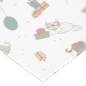 Nappe Design de fête d'anniversaire de chat (Angle)