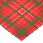 Nappe Design de Motif de Noël Tartan rouge (Angle)