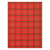 Nappe Design de Motif de Noël Tartan rouge (Devant)