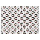 Nappe Design de Motif de surface de pingouin mou Imprime (Devant (Horizontal))
