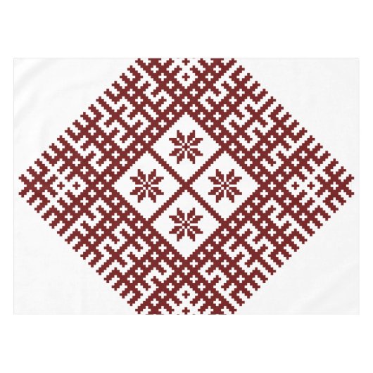 Nappe Design de motif de symbole letton Auseklis (Devant (Horizontal))