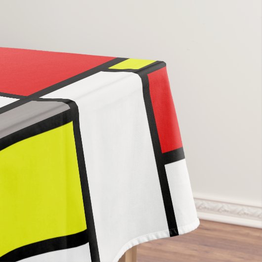 Nappe Design de style mondrien (In Situ)