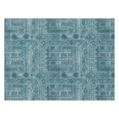 Nappe Design de tapis orientaux dans les tons bleus (Devant (Horizontal))