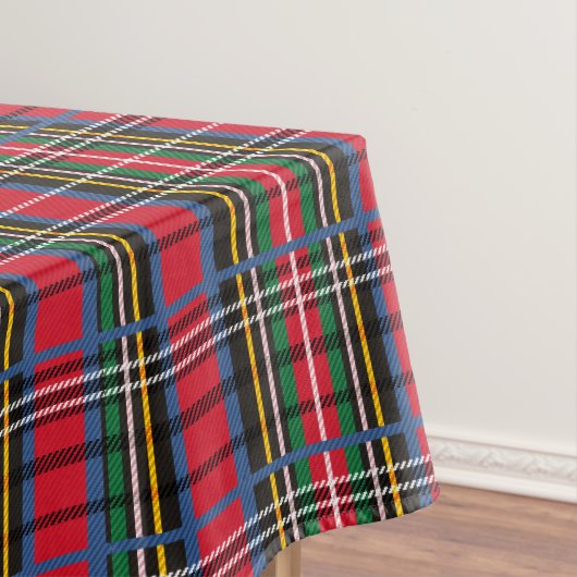 Nappe Design écossais rouge, bleu, vert (In Situ)