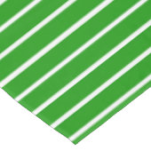 Nappe Design en Grandes Vertes et Blanches (Angle)