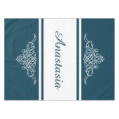 Nappe Design floral élégant (Devant (Horizontal))