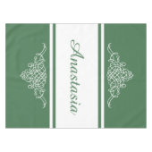 Nappe Design floral élégant (Devant (Horizontal))