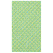 Nappe Design Floral Vert Clair Et Bleu (Devant)