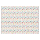 Nappe Design moderne à plat Vert Rouge Orange design3b (Devant (Horizontal))