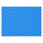 Nappe Design Motif Blue Zig Zag Chevron (Devant (Horizontal))
