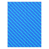 Nappe Design Motif Blue Zig Zag Chevron (Devant)