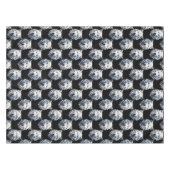 Nappe Design Motif de tête de loup blanc (Devant (Horizontal))