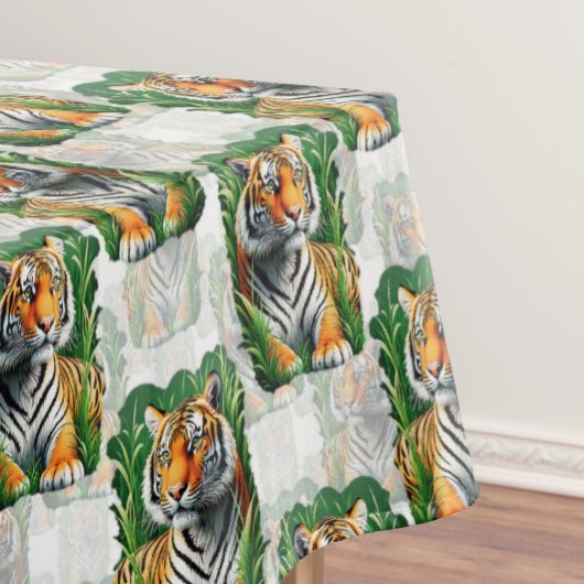 Nappe Design Motif de tigre