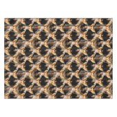 Nappe Design Motif des Anges d'or céleste (Devant (Horizontal))