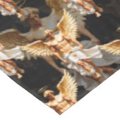 Nappe Design Motif des Anges d'or céleste (Angle)