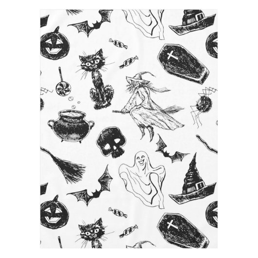 Nappe Design motif d'Halloween (Devant)