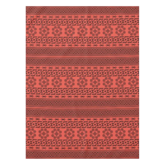 Nappe Design Motif d'inspiration africaine - Tissu de ta (Devant)