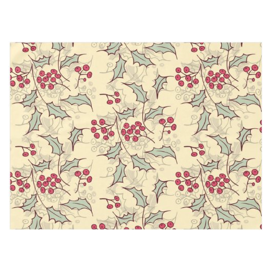 Nappe Design motif Holly berry (Devant (Horizontal))