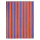 Nappe Design Motif Orange Blue (Devant)