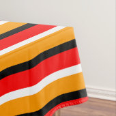 Nappe Design Motif Red Orange (In Situ)