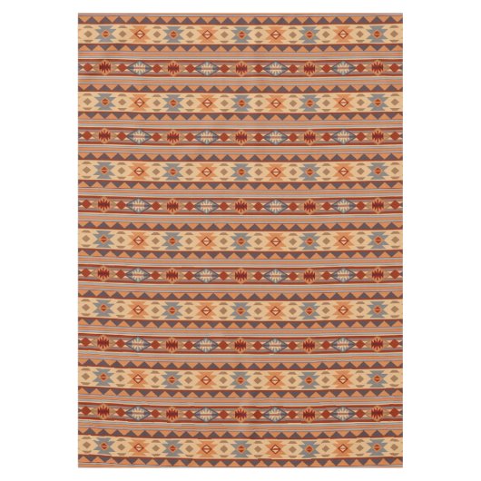 Nappe Design Motif Sud-Ouest Tan (Devant)