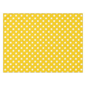 Nappe Design Pois blanc jaune (Devant (Horizontal))