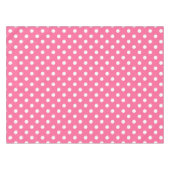 Nappe Design Pois rose blanc (Devant (Horizontal))