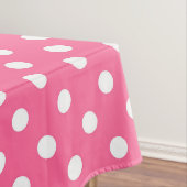 Nappe Design Pois rose blanc (In Situ)