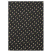 Nappe design saisonnier avec feuille de lierre et robin  (Devant)