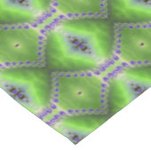 Nappe Design vert et violet (Angle)